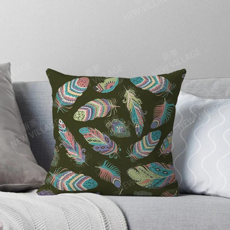 Fall Home Decor Autumn Living Room Throw Pillow Cover Sofa Boho Cushion Cover Morocco