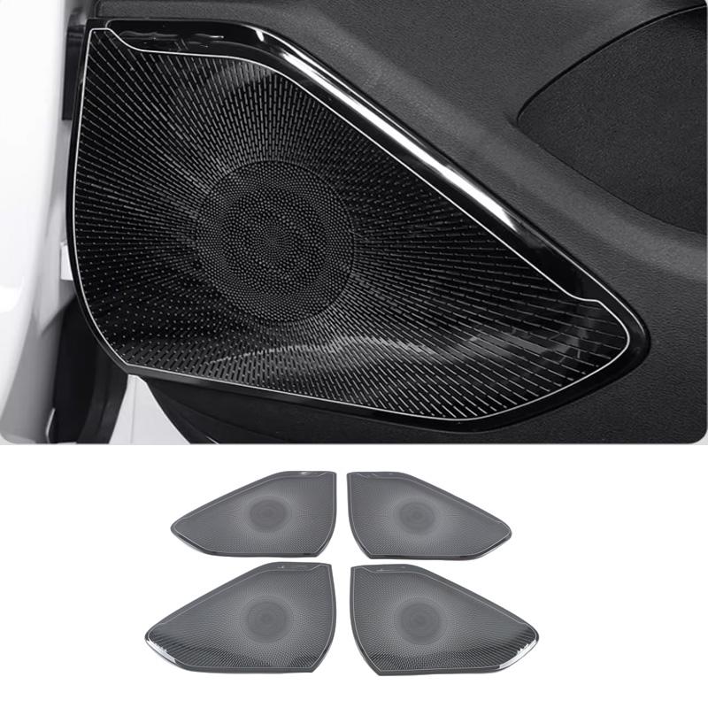 For Geely Monjaro KX11 -2024 Grand Koleos 2025 Decoration Accessories Steel speaker horn Cover 4 Door roof Loudspeaker Cover