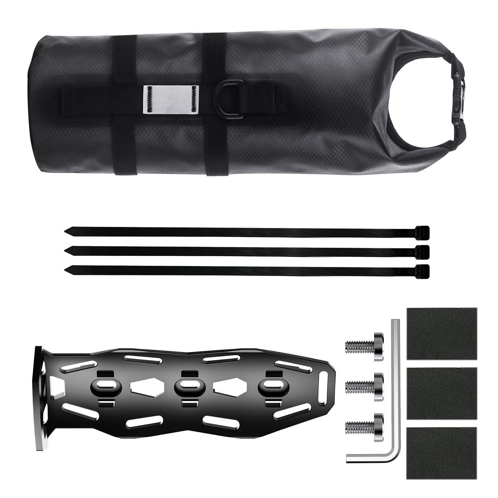 

5л Портативный велосипедный рюкзак для велосипеда Водонепроницаемая передняя вилочная сумка для езды по городу Bikepacking Велосипедный туризм Прост в использовании B