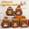 Lightweight Capybara Kindergarten Backpack Kawaii Children School Bag  Preschool
