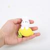 Fruit Rabbit Keychain Plush - Cute Watermelon, Lemon, Carrot, Pear & Strawberry Charms for Kids' Bags