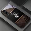 Elite Metallic Stag Black Phone Case For Samsung Galaxy S26 Ultra S25 Edge S24 FE S23 Plus S22 S21 S20 S22 S24 Glass Back Cover