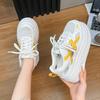 Thick-soled heightening German training shoes, little white shoes, women's spring and summer 2025 new hollow breathable casual sports dad shoes