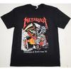 METALLICA T-shirt Monsters of Rock Tour '85 Heavy Metal Tee Men's Black New