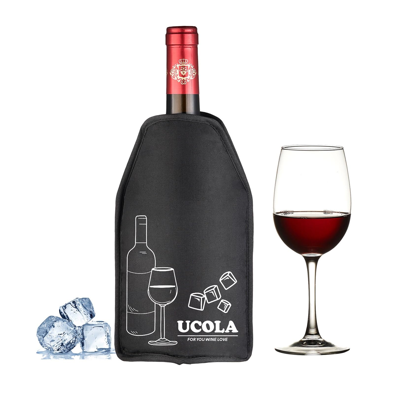 

Многоразовый чехол-охладитель для вина со льдом 750 мл для и Другой Портативный и с Охлаждающим Гелем для Быстрого Идеально подходит для Открытого Воздуха и Вечеринок Упаковка, Вместимость, Пиво,