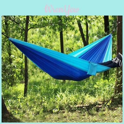 Double Person Parachute Nylon Hammock For Outdoor Travel And Camping**