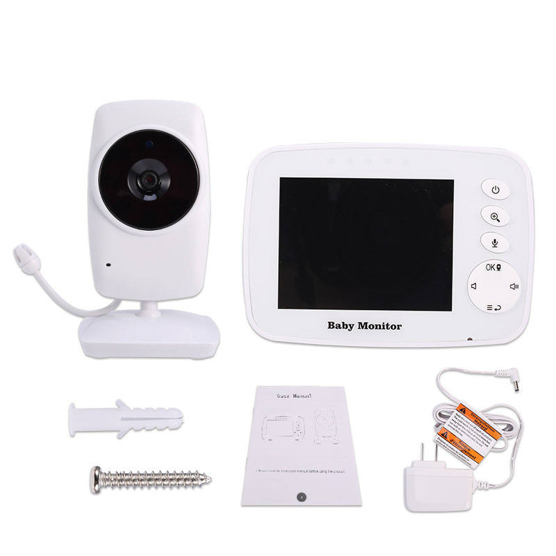 SM32 2.4G Wireless Baby Monitor with Camera IR Night Vision Babyphone Temperature Crying Monitoring Video Recording Nanny Care