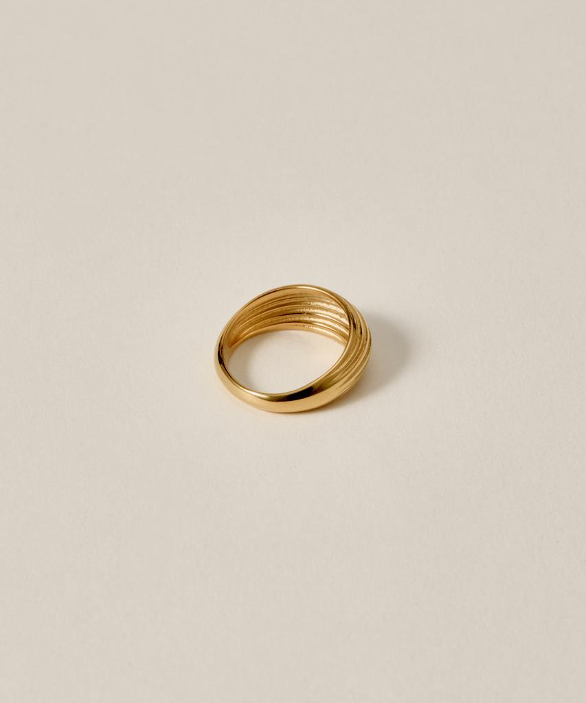 Novice Tokyo Stack Ring [Stainless] / Gold