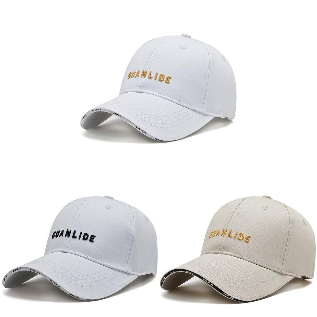 Letter Guanlide Embroidery Baseball Cap Outdoor Adjustable Sun Protection Hat