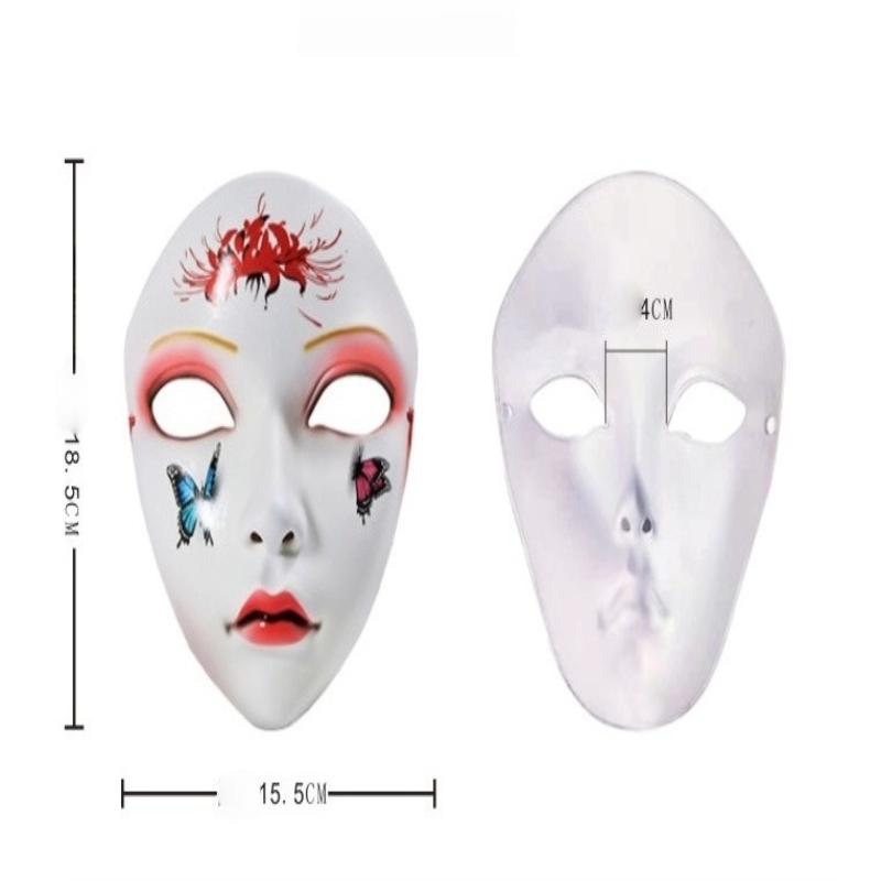 1Pcs Halloween Party Decoration Cosplay Journey To The West Spider Spirit Anime Mask Costume Role Play Masquerade Masks