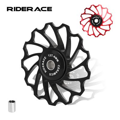 Schimbător spate cu roată ceramică pentru bicicletă 11T 13T Ghid pentru Shimano Sram 4nm 5nm 6nm MTB Rugment din ceramică pentru roată Jockey