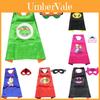 Kleurrijke Marvel Superhelden Capes Met Oogmaskers Voor Kinderen En Volwassenen Met Captain America Spider-man En Batman