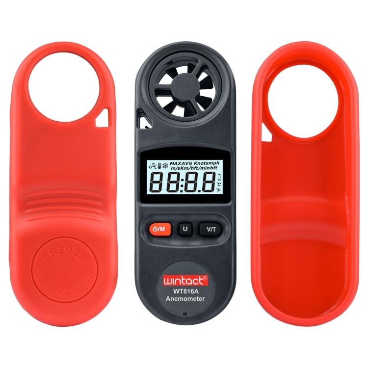 Wintact WT816A Digitales Elektronisches Thermometer Anemometer
