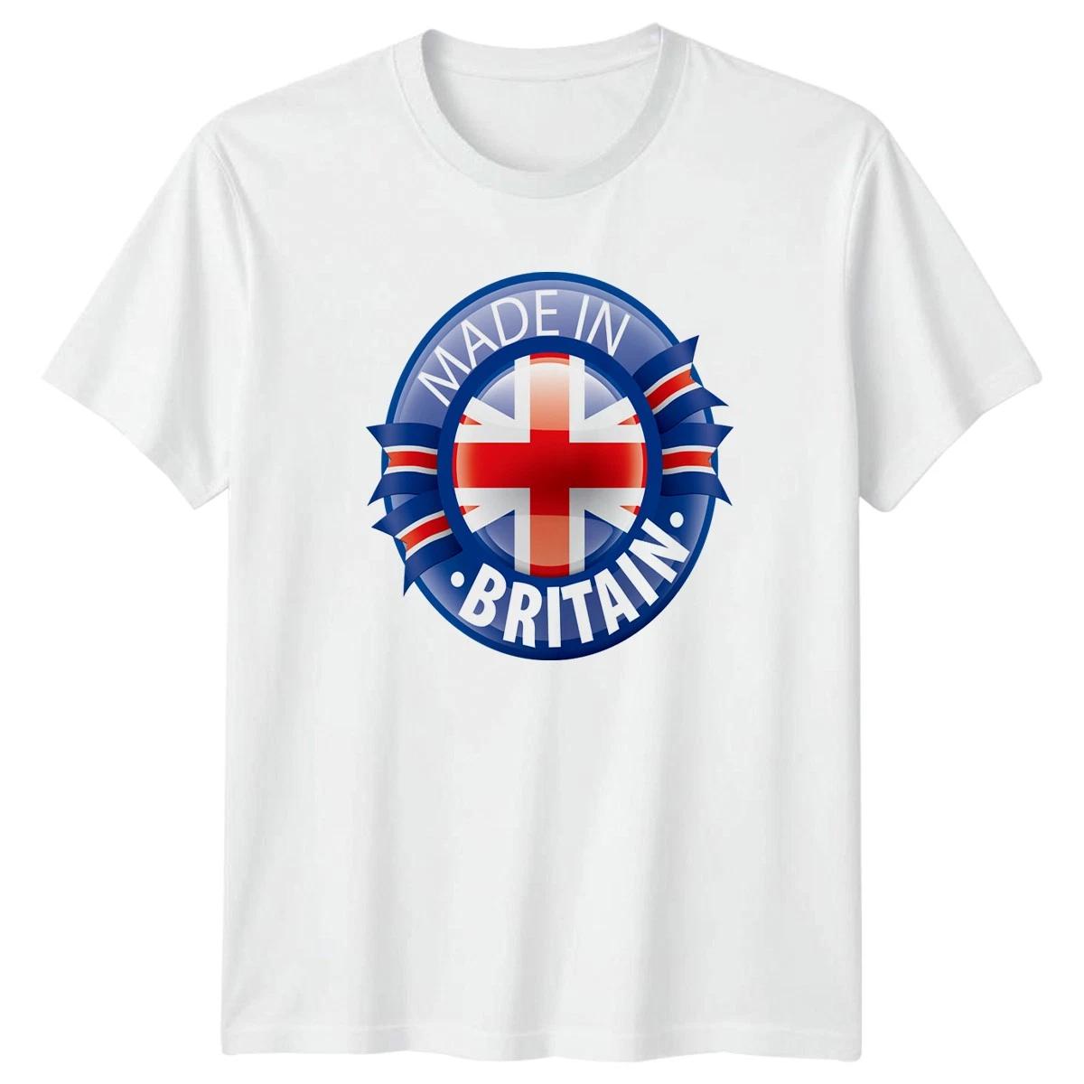 Made In Britain United Kingdom Countries Mens T-Shirt Womens Tee Graphic Top -a S