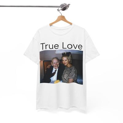 T-shirt Amour Véritable Drôle Anna Nicole Smith Playboy Comédie Unisexe Coton Lourd T-shirt Unisexe