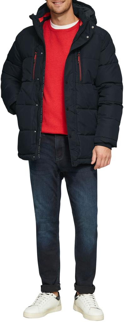 Зимняя куртка s.Oliver Steppjacke blau schwarz 46630703