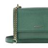 Michael Kors MK Claire Logo Magnetic Closure Crossbody Shoulder Bag Women Bags Dark-Green 32T4GC7C1T-BOSCO