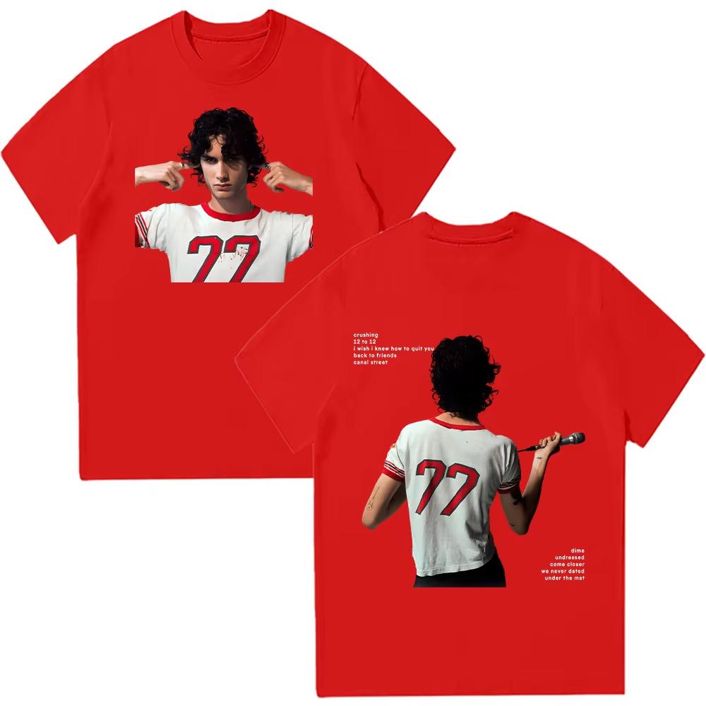 

I Barely Know Her T-shirts Singer Graphic Y2K Cotton High Quality Short Sleeve Unisex Fan Gift Top Autumn and winter innerwear 4XL