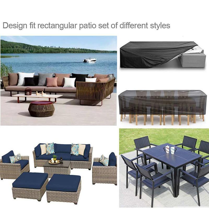 Patio Furniture Covers Extra Large Outdoor Set Waterproof Rain Snow Dust Wind Proof Anti Uv Fits For 10 12 Seats At Affordable S Free Real Reviews With Photos Joom Patio Furniture Covers Extra Large, Large Outdoor Furniture Sets