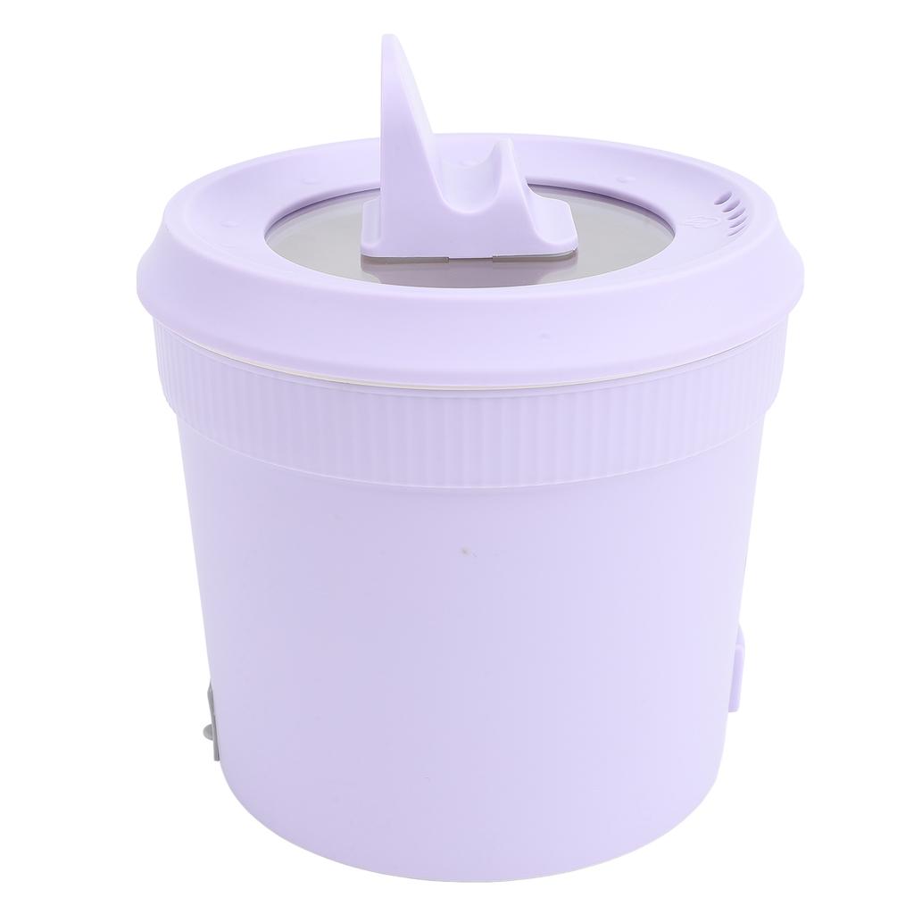 1L 400W Electric Pot with Visual Lid Phone Slot Anti Dry Burning Anti Stick Multifunctional