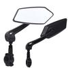 Bicycle Rear View Mirror Extra Large 2 Pieces 360 Degree Rear View Mirrors For Bicycle Ebike Mountain Bike MTB (Left + Right)