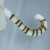 Adjustable Tiger Fox Tail for Cat Props Fur Furry Cosplay Carnival Party Christmas Anime Accessories Gift Halloween Cost