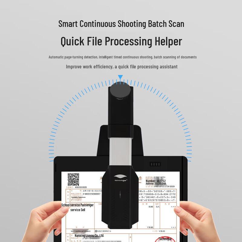 Eloam S920A3R Document Camera Scanner with ID Card Reader CN Plug (adapter Included)