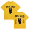 BRYAN ADAMS ROLL WITH THE PUNCHES TOUR 2025 T-Shirts Men Women Vintage High Quality Oversized Cotton T Shirt Fans GiftStreetwear