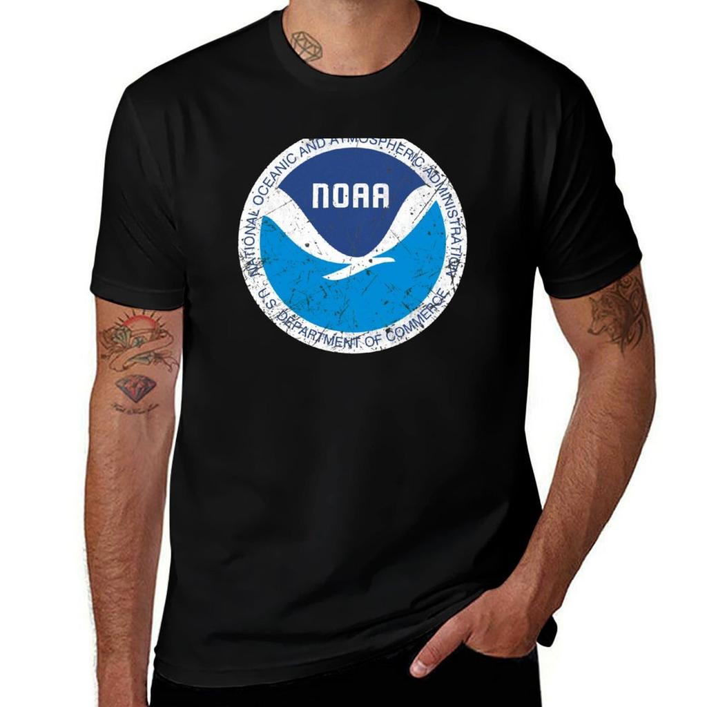 Noaa Vintage Design Tshirt Lightweight Gym Training Tshirt