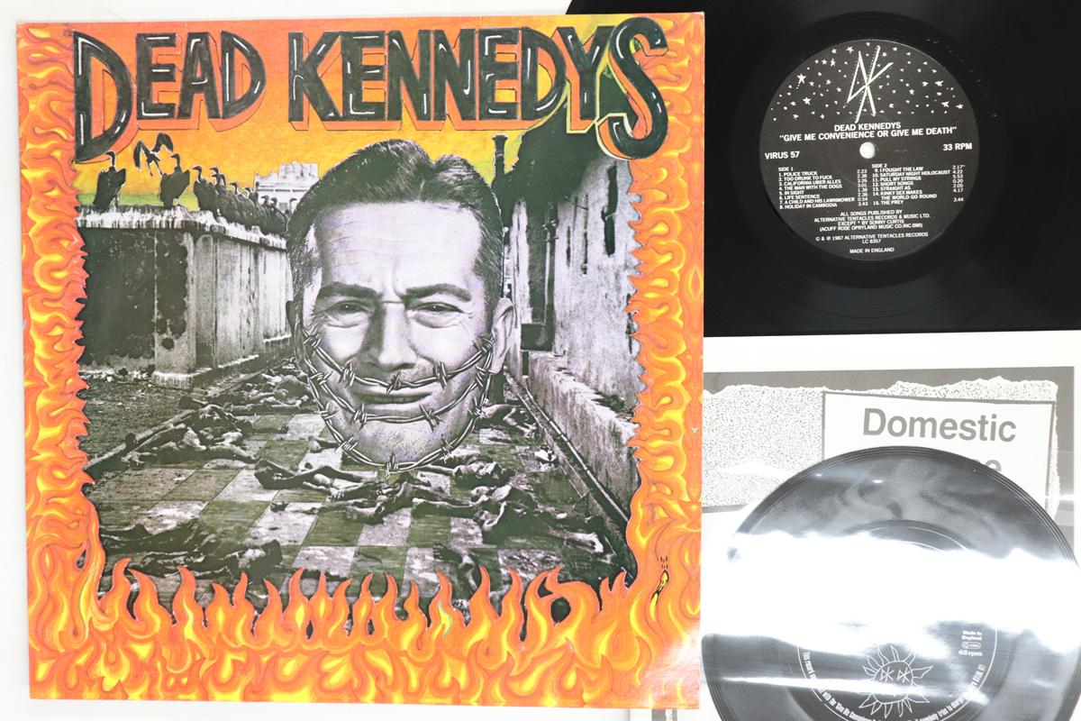 

LP Record DEAD KENNEDYS Geve Me Convenience Or Give Me Deat VIRUS57 ALTERNATIVE TEN 1987 Canada Rock Used
