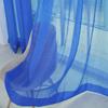 1 Pcs Colorful Sheer Tulle Curtains Polyester Solid Color Rod Pocket Curtain For Bedroom Kitchen Living Room Kid Room Classroom