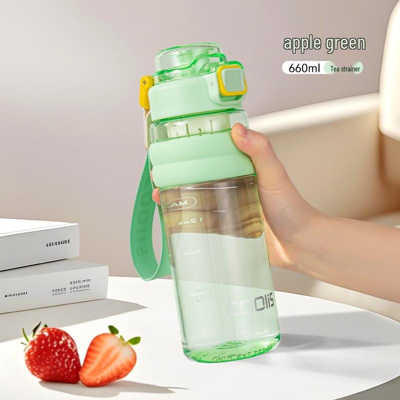 Coolleesi 660ml Tritan Student Sports Water Bottle for Men & Women - Stylish & Portable 2026 Model