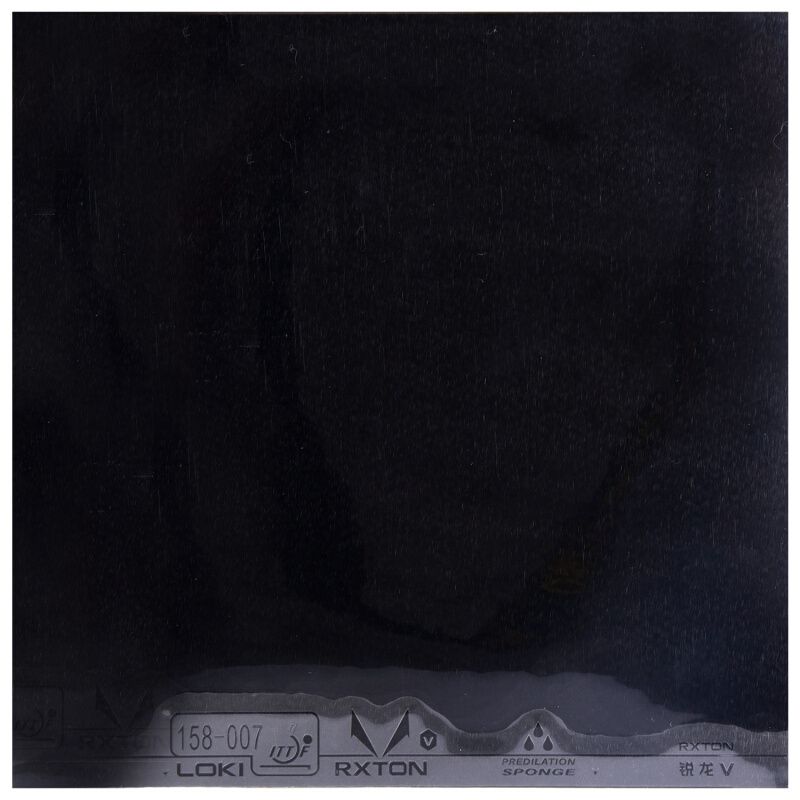 LOKI RXTON 5 Tischtennisbelag (Klebriger Gummi + hochdichter Schwamm) Original WANG HAO RXTON-5 Tischtennisschwamm