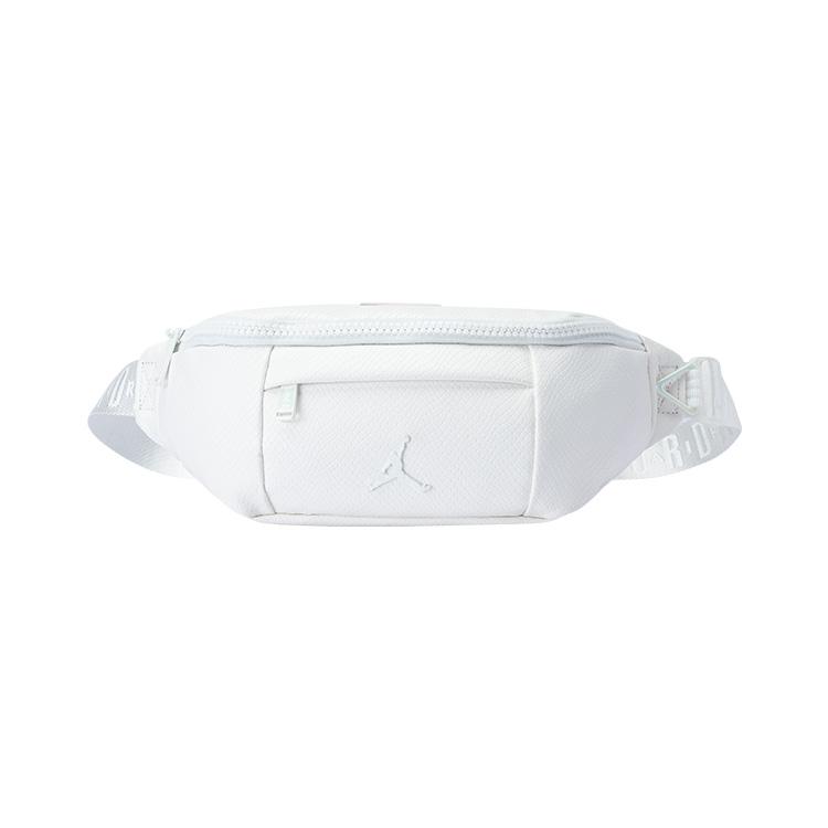 New Jordan Fabric Fanny Pack Unisex White JD2523113AD-001