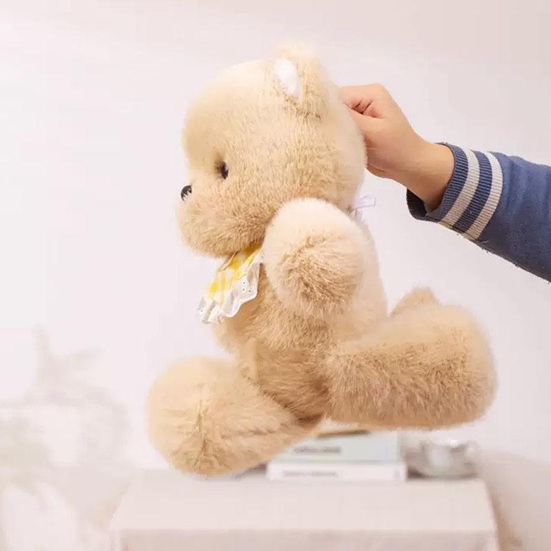 Running Bearl Plush Toys Cute Bear Dolls Stuffed Animals Toy Children Birthday Gift Pillow Teddy Bear Home Living Room Bedroom
