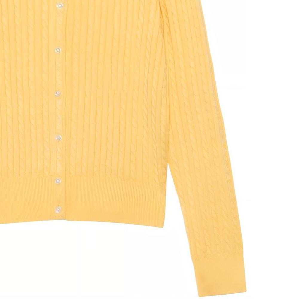 Polo Ralph Lauren Solid Cable Knit Sweater Kids sweater Yellow CWPOSWEG6820241-700
