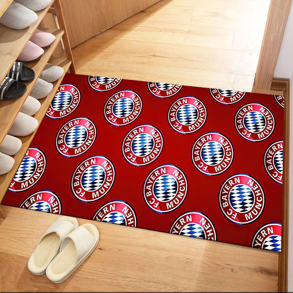 Bayern Munich Crest Design Square Rugs Are a Great Choice for Living Rooms, Bedrooms, Home Décor, and As Gifts