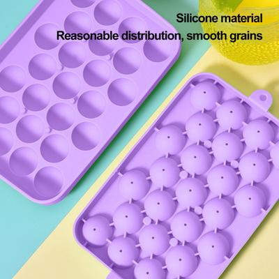 Reticolo di ghiaccio in silicone a rilascio facile di grande capacità, gelatina, yogurt, sfera di ghiaccio, frigorifero, contenitore per ghiaccio, contenitore per ghiaccio per uso alimentare
