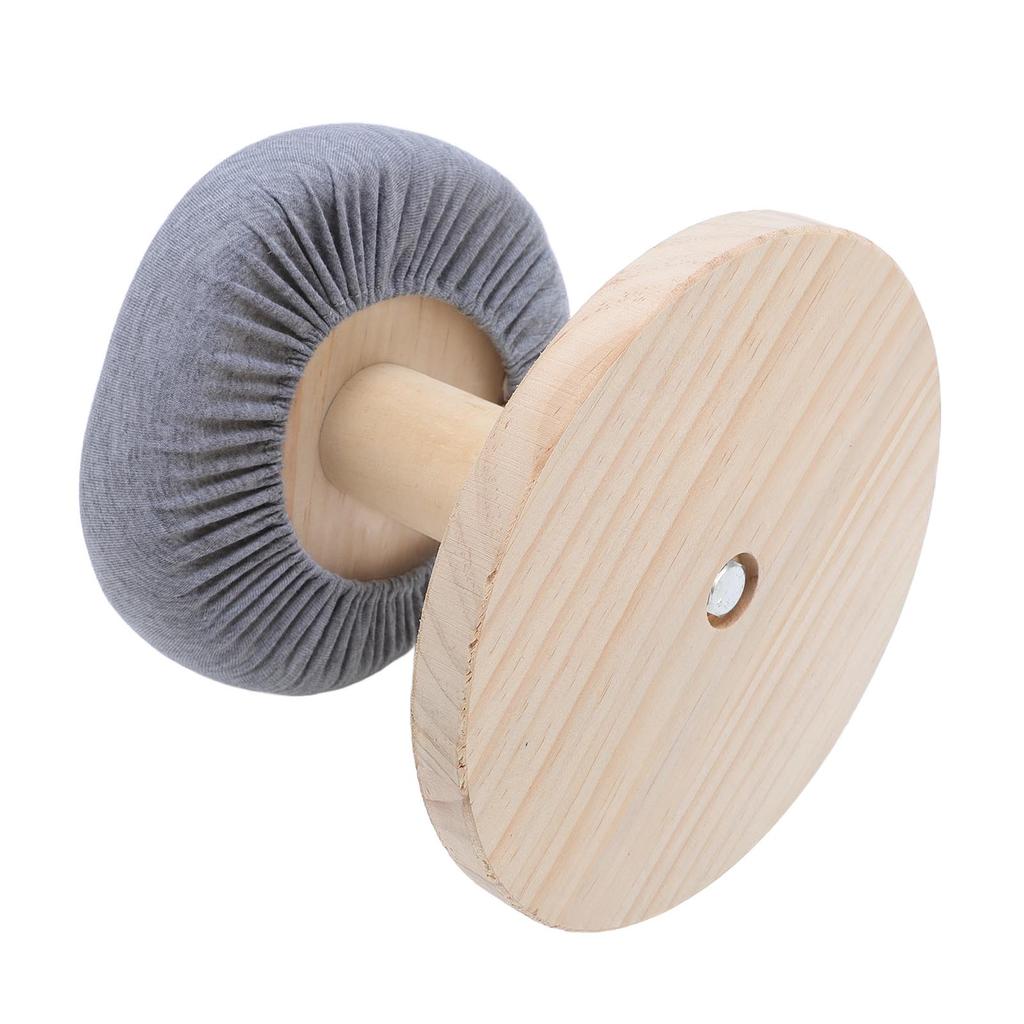 Ironing Board Stool Multifunctional Stable Solid Wood Small Round Ironing Board Stool for Home