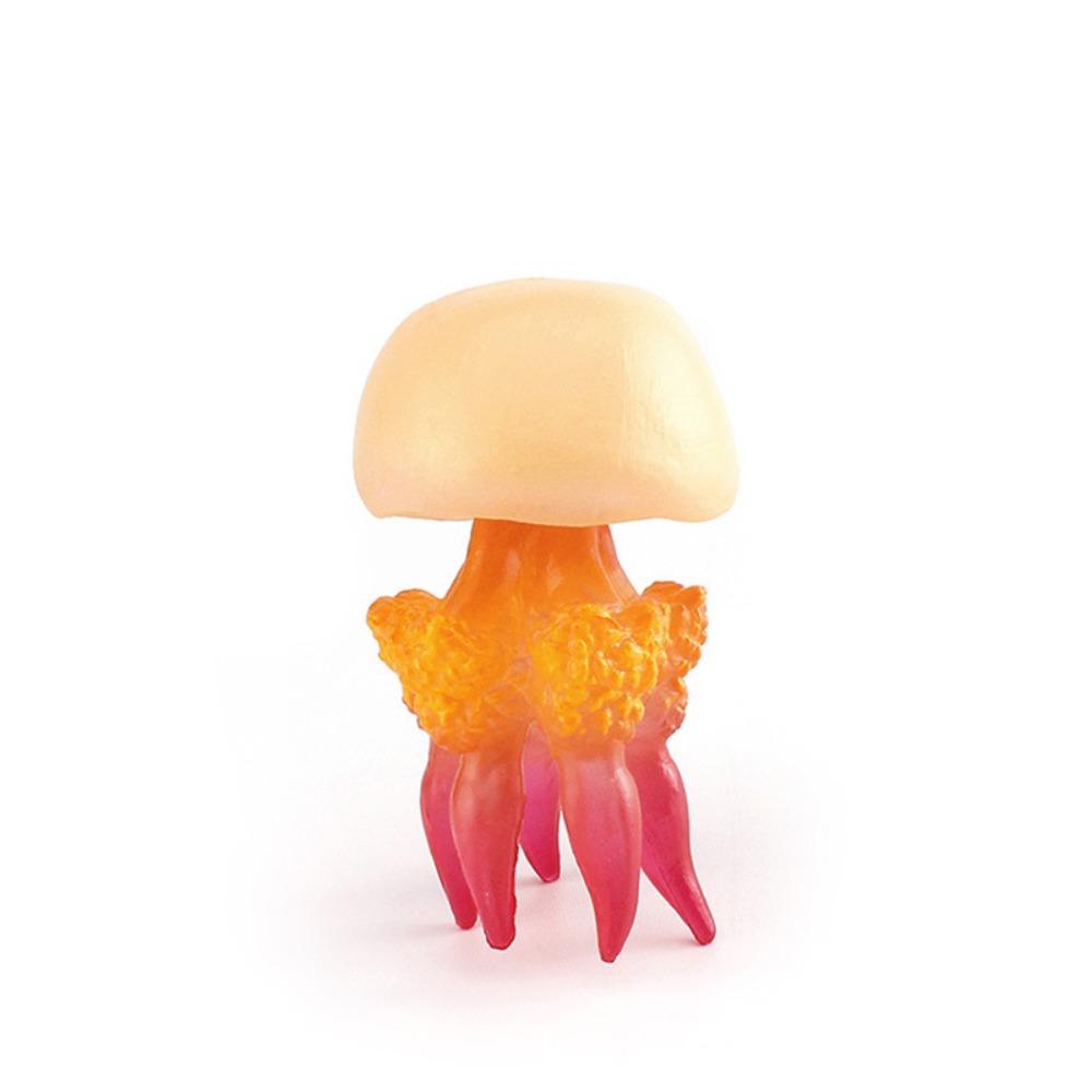 Lifelike Jellyfish Starfish Anemones Solid Realistic Ocean Action Figure  Kids Toys