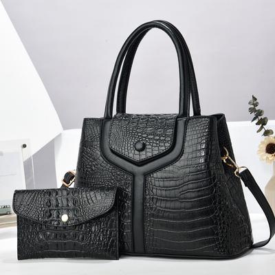 Nová kabelka Alligator Splicing Bag, vysoce kvalitní módní kabelka, taška přes rameno, trendy crossbody kabelka