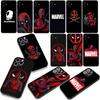 Phone Cover for Apple iPhone 17 16 11 Pro XS Max 16E 6 7 8 Plus SE 2022 X XR 6S Air Case Super hero Marvel Deadpool Superhero