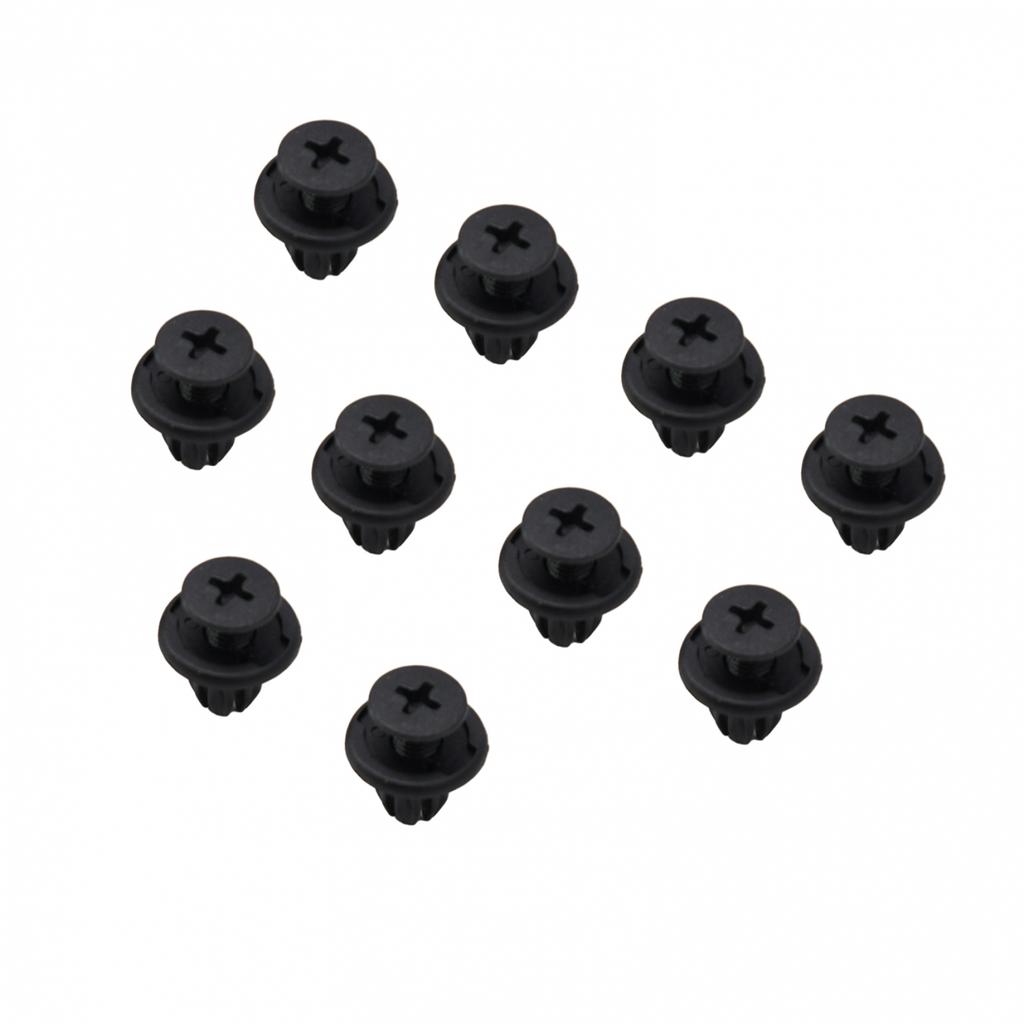 Black Wheel Line Clips Easy To Install Plastic New