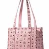 MCM Aren Artificial Leather Tote Handbag, Shoulder Bag Small Women's Pink MWTGSTA03PZ001