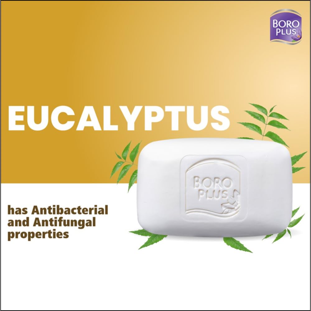 Boroplus Antiseptisk Fuktighetsgivende Badesåpe Med Neem Eukalyptus Honning 125G X 6 For Myk Glatt Hud