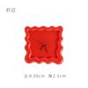 Square Irregular Wall Clock Plastic Cartoon Ornaments Hanging Picture Restaurant Decoration Wall Clock Home Decoration Modern
