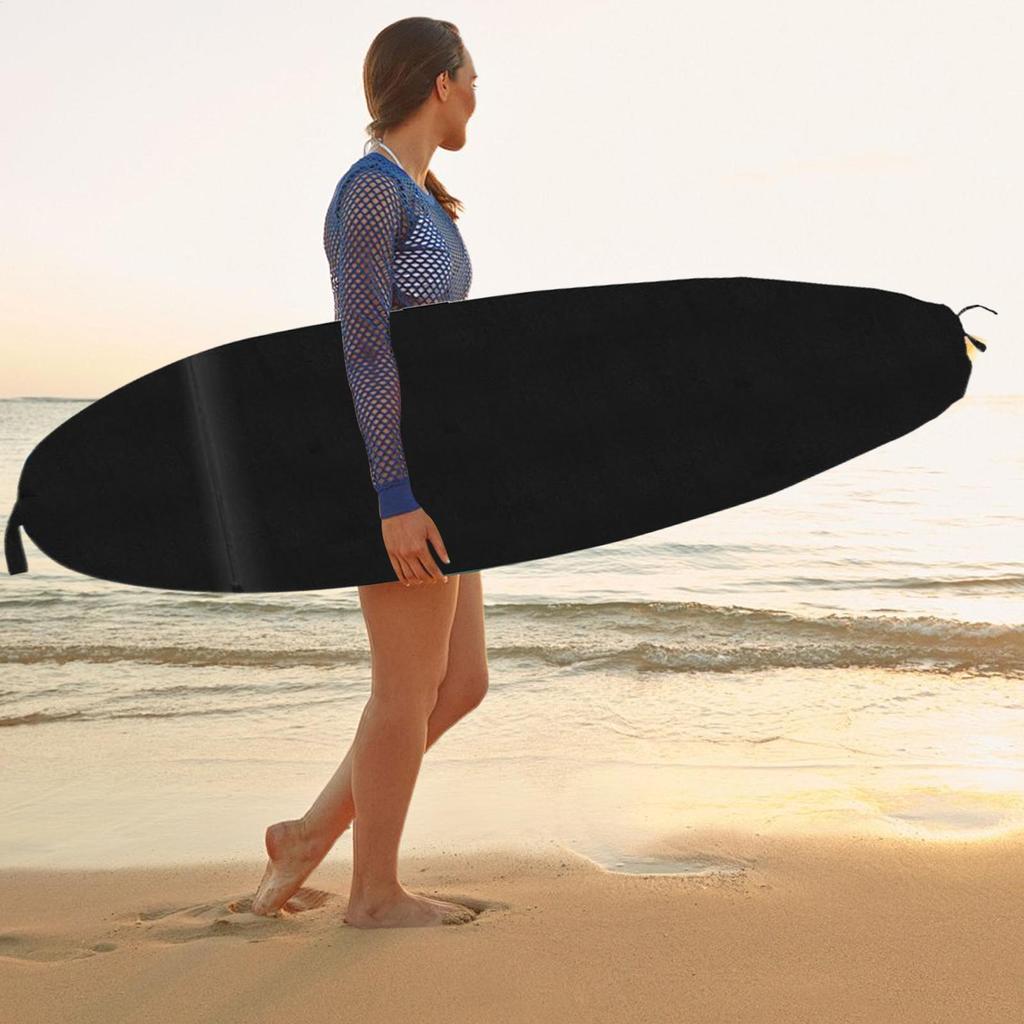 Surfboard Sock Cover Dustproof Skis Cover Surfboard Cover Waterproof Protective Board Case  for Men Women Shortboard Bodyboard