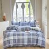 100% Cotton 3 Piece Duvet Cover Set with 2 Pillowcases for Single Double Queen King Size Bedding