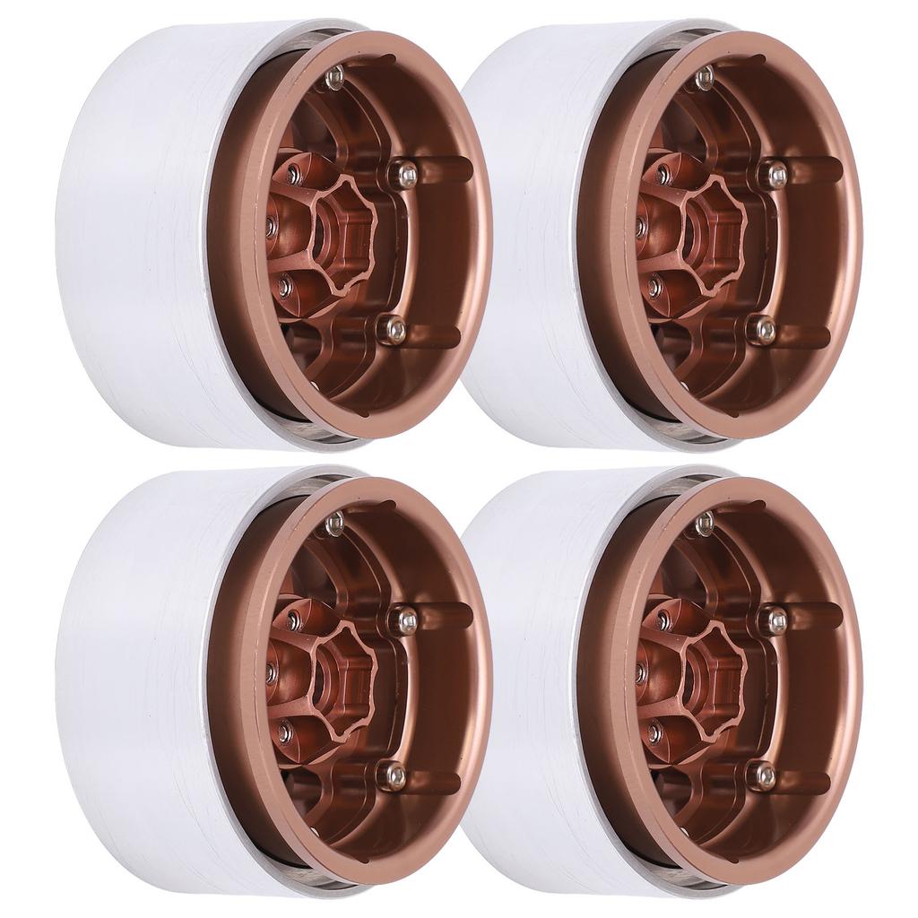 4PCS 1.9 Inch RC Car Hub Aluminum Alloy for 1Celsius10 RC Track for  al SCX10 90046   03007 for   MST