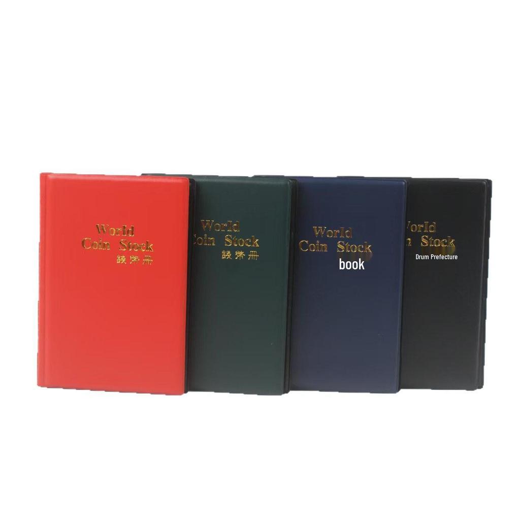 Available Simple Pocket Coin Collection Album - Portable Storage for Commemorative and Circulating Coins, Ancient Bronze Coin Album
